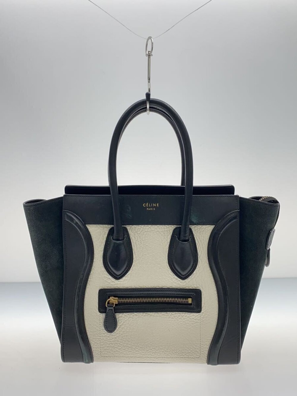 Celine Luggage Tote Handbag Black